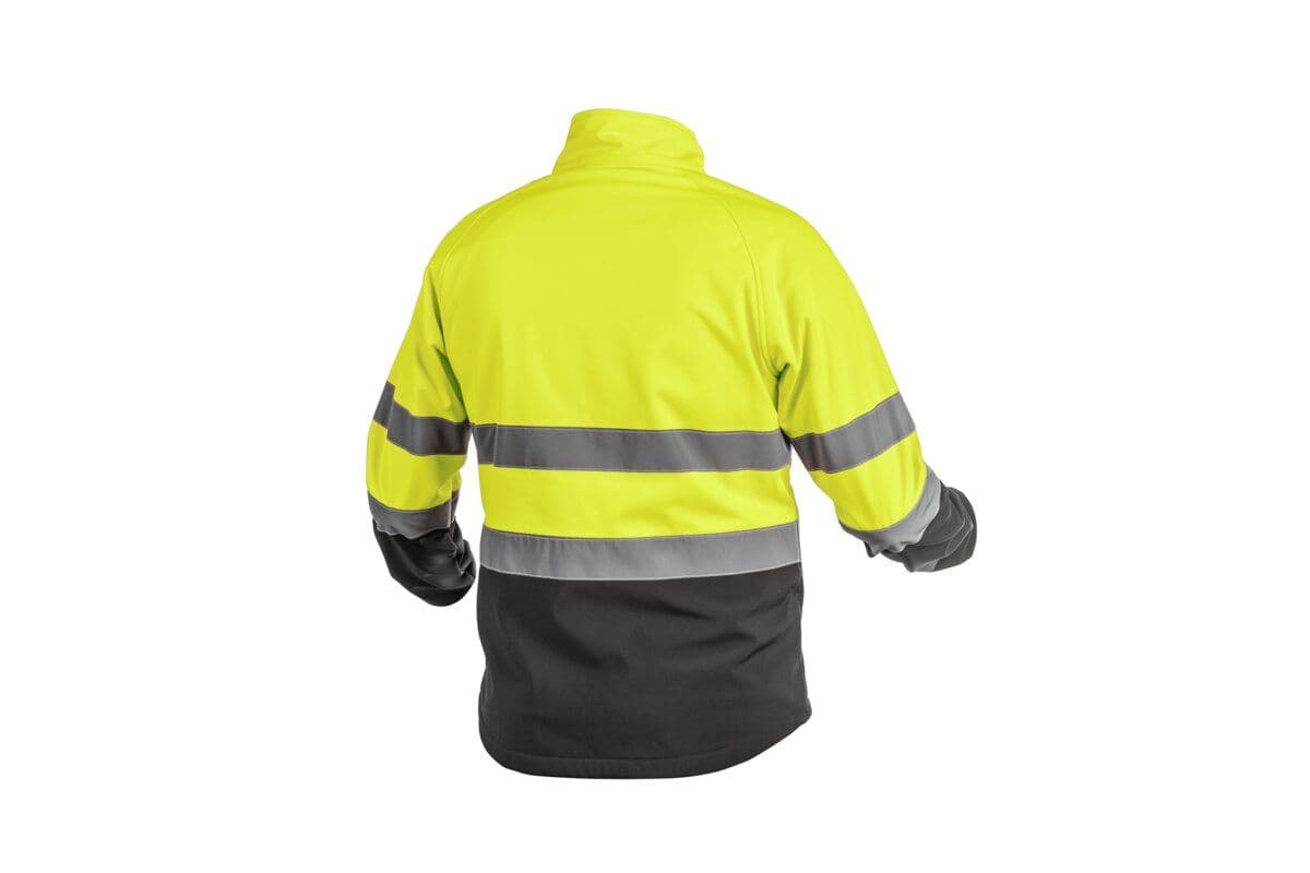 EXTER kurtka ostrzegawcza softshell żółta