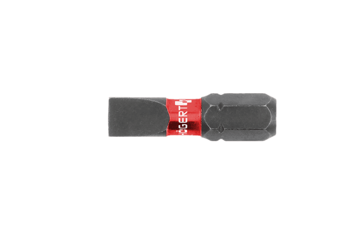 Końcówka wkrętakowa udarowa SL 25mm, 5 szt.