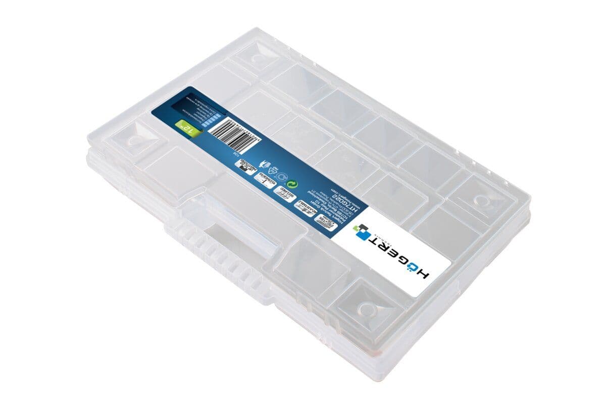 Organizer 12" z regulowanymi przegrodami