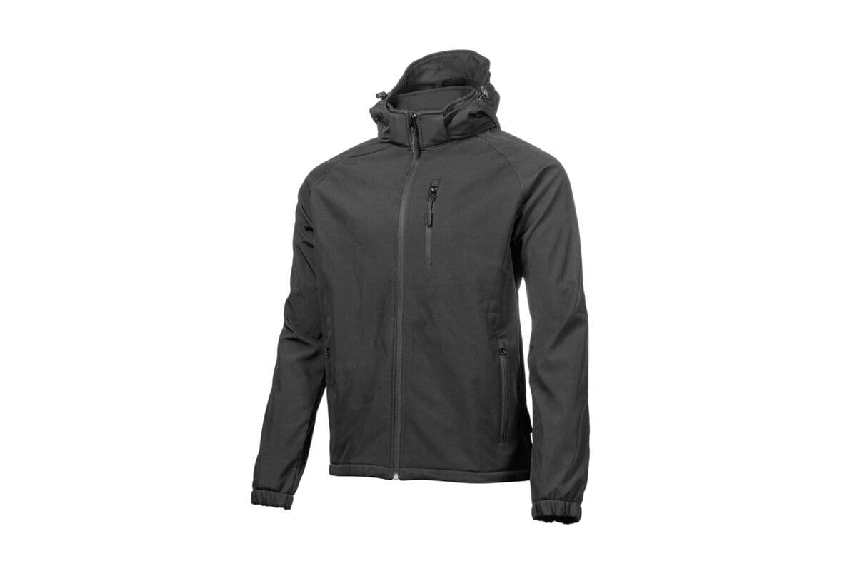DITTER kurtka softshell z kapturem czarna